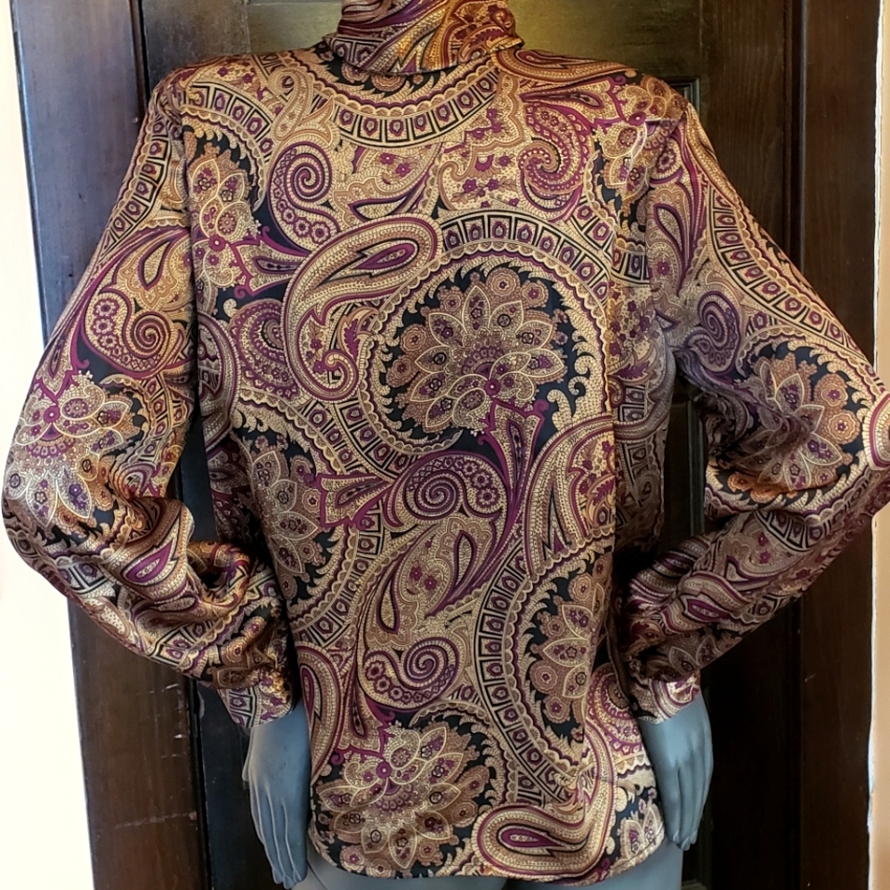 Vintage silk top